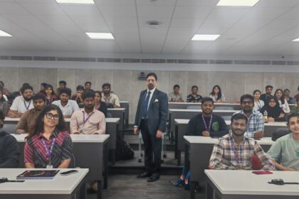 Dr. Ibrahim Trains Management Students